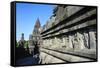 The Prambanan Temple Complex, UNESCO World Heritage Site, Java, Indonesia, Southeast Asia, Asia-Michael Runkel-Framed Stretched Canvas