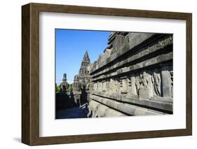 The Prambanan Temple Complex, UNESCO World Heritage Site, Java, Indonesia, Southeast Asia, Asia-Michael Runkel-Framed Photographic Print