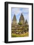 The Prambanan Temple Complex, UNESCO World Heritage Site, Java, Indonesia, Southeast Asia, Asia-Michael Runkel-Framed Photographic Print