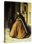 The Prayer, Ca 1865-Giuseppe Abbati-Stretched Canvas