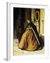 The Prayer, Ca 1865-Giuseppe Abbati-Framed Giclee Print