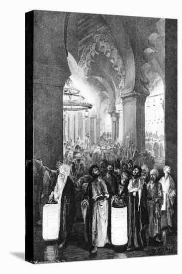 The Prayer During One Night of Ramadan, 1881-Wilhelm Gentz-Stretched Canvas