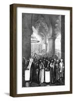 The Prayer During One Night of Ramadan, 1881-Wilhelm Gentz-Framed Giclee Print