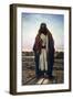 The Prayer in the Desert (Bedouin in Prayer), 1876-Stephen Ussi-Framed Giclee Print