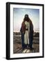 The Prayer in the Desert (Bedouin in Prayer), 1876-Stephen Ussi-Framed Giclee Print