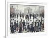 The Prayer Meeting-Laurence Stephen Lowry-Framed Giclee Print
