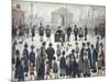 The Prayer Meeting-Laurence Stephen Lowry-Mounted Giclee Print