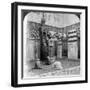 The Prayer-Niche and Pulpit in the Tomb Mosque of Kait Bey, Cairo, Egypt, 1905-Underwood & Underwood-Framed Photographic Print