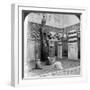 The Prayer-Niche and Pulpit in the Tomb Mosque of Kait Bey, Cairo, Egypt, 1905-Underwood & Underwood-Framed Photographic Print