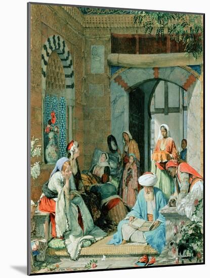 The Prayer of the Faithful Shall Cure the Sick-John Frederick Lewis-Mounted Giclee Print