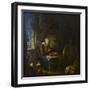 The Prayer of the Spinner, 1645-Gerard Dou-Framed Giclee Print