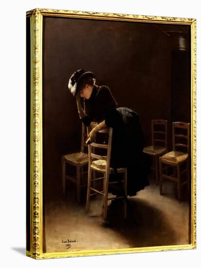 The Prayer. Painting by Jean Beraud (1849-1935), 1883. Oil on Canvas. Mention Must Be Made: Reims,-Jean Beraud-Stretched Canvas