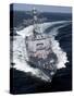 The Pre-Commissioning Unit Jason Dunham Conducts Sea Trials in the Atlantic Ocean-Stocktrek Images-Stretched Canvas