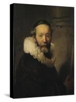 The Preacher Johannes Uttenbogaert, c.1633-Rembrandt Harmensz. van Rijn-Stretched Canvas