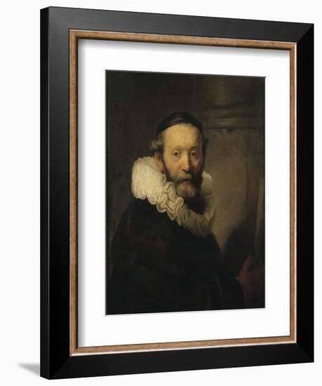 The Preacher Johannes Uttenbogaert, c.1633-Rembrandt Harmensz. van Rijn-Framed Giclee Print