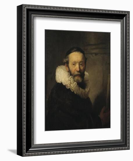 The Preacher Johannes Uttenbogaert, c.1633-Rembrandt Harmensz. van Rijn-Framed Giclee Print