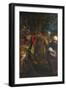 The Preaching of John Baptist-Lodovico Carracci-Framed Giclee Print