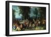 The Preaching of Saint John the Baptist, 1602-Cornelis Van Haarlem-Framed Giclee Print