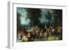 The Preaching of Saint John the Baptist, 1602-Cornelis Van Haarlem-Framed Giclee Print