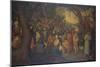 The Preaching of Saint John the Baptist-Hendrik Avercamp-Mounted Premium Giclee Print