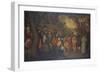 The Preaching of Saint John the Baptist-Hendrik Avercamp-Framed Giclee Print