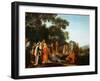 The Preaching of Saint John the Baptist-Esaias I van de Velde-Framed Giclee Print