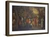 The Preaching of St. John the Baptist-Pieter Breugel the Younger-Framed Giclee Print