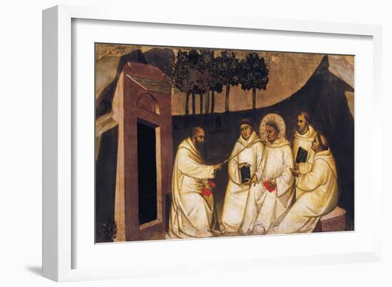 The Preaching of St Romuald-Nardo Di Cione-Framed Giclee Print