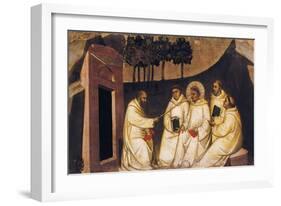 The Preaching of St Romuald-Nardo Di Cione-Framed Giclee Print