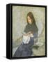 The Precious Book-Gwen John-Framed Stretched Canvas