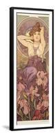 The Precious Stones: Amethyst, 1900-Alphonse Mucha-Framed Giclee Print