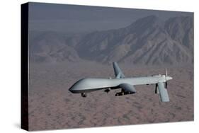 The Predator Drone Carrying Hellfire Missiles in Flight, Dec. 16, 2008-null-Stretched Canvas