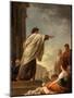 The Predication of Saint Paul, c.1779-Joseph Benoit Suvee-Mounted Giclee Print