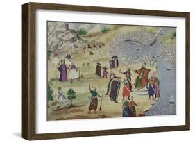 The Predicted Fall of Constantinople, from the Pictorial History of the Greek War of Independence-null-Framed Giclee Print