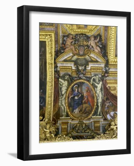 The Preeminence of France Recognized by Spain, 1662-Charles Le Brun-Framed Giclee Print