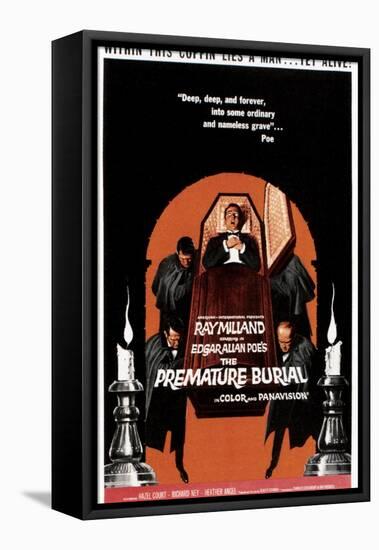 The Premature Burial, 1962-null-Framed Stretched Canvas