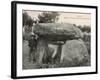 The Premier Dolmen De Mane- Kerioned, Seen from the Rear-null-Framed Photographic Print