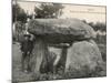 The Premier Dolmen De Mane- Kerioned, Seen from the Rear-null-Mounted Photographic Print