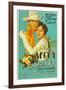 THE PRESCOTT KID, from left: Tim McCoy, Sheila Mannors (aka Sheila Bromley), 1934.-null-Framed Art Print