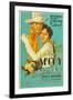 THE PRESCOTT KID, from left: Tim McCoy, Sheila Mannors (aka Sheila Bromley), 1934.-null-Framed Art Print