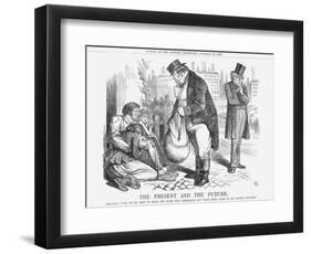 The Present and the Future, 1862-John Tenniel-Framed Giclee Print