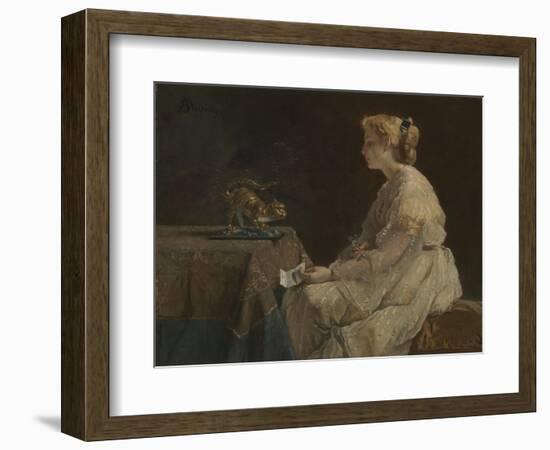 The Present, C. 1870-Alfred Stevens-Framed Giclee Print