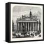 The Present Royal Exchange London-null-Framed Stretched Canvas
