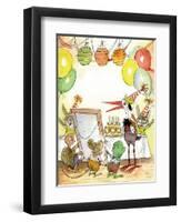 The Present - Turtle-Valeri Gorbachev-Framed Premium Giclee Print