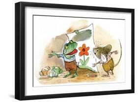 The Present - Turtle-Valeri Gorbachev-Framed Giclee Print