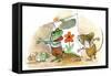 The Present - Turtle-Valeri Gorbachev-Framed Stretched Canvas