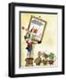 The Present - Turtle-Valeri Gorbachev-Framed Giclee Print