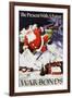 The Present with a Future War Bonds Poster-Adolf Dehn-Framed Giclee Print