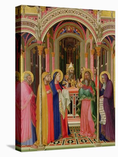 The Presentation in the Temple, 1342-Ambrogio Lorenzetti-Stretched Canvas