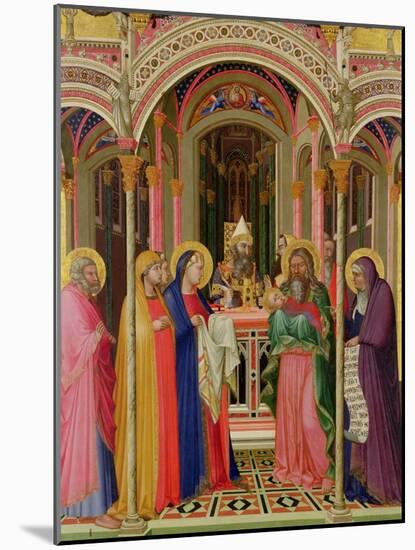 The Presentation in the Temple, 1342-Ambrogio Lorenzetti-Mounted Giclee Print